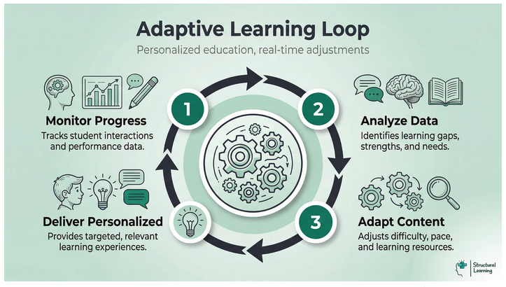 Personalised learning based on difficulty levels